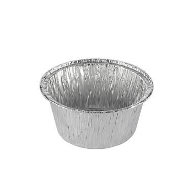 Foremka aluminiowa (1op. 100szt) - okrągła śr. 80mm, wys. 35mm (07112) - RSC